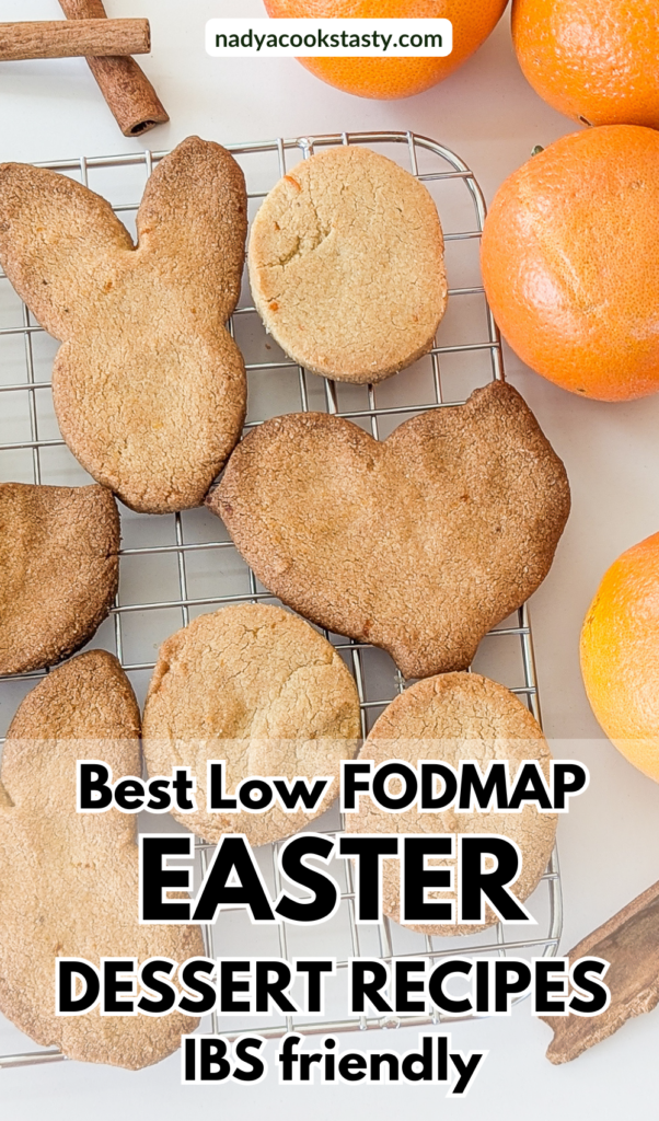 Low FODMAP Tender Cinnamon Orange Shortbread