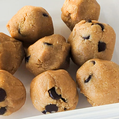 Low FODMAP Cookie Dough Bliss Balls