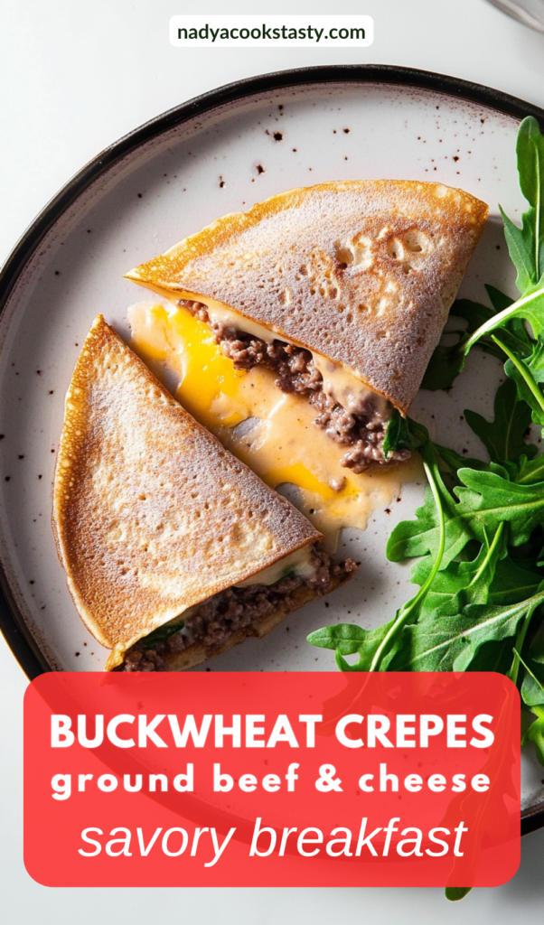 Buckwheat crepes 