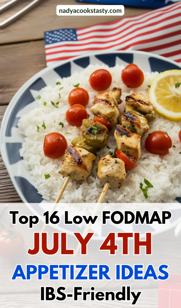 Greek Chicken Kabobs (Low FODMAP)
