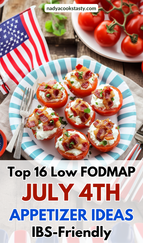 Low FODMAP BLT Bites Appetizer