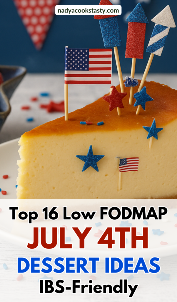 Low-FODMAP Cheesecake (Lactose & Gluten-Free)