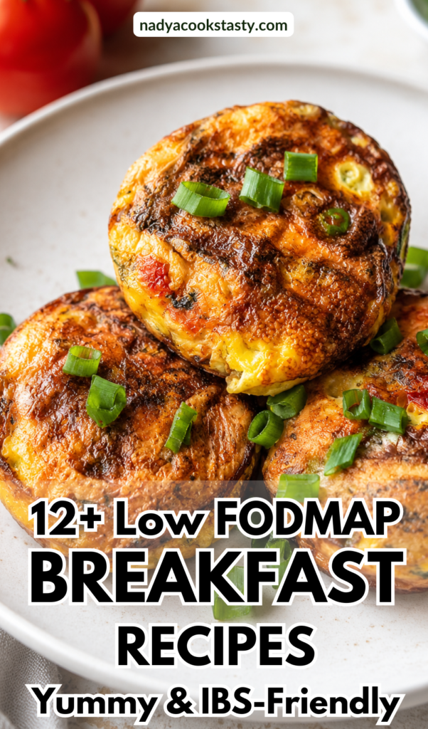 Low FODMAP High Fiber Egg Muffins