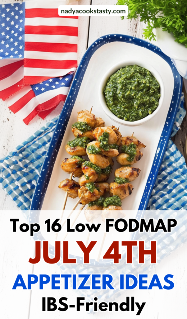 Low FODMAP Portuguese Style Chicken Skewers