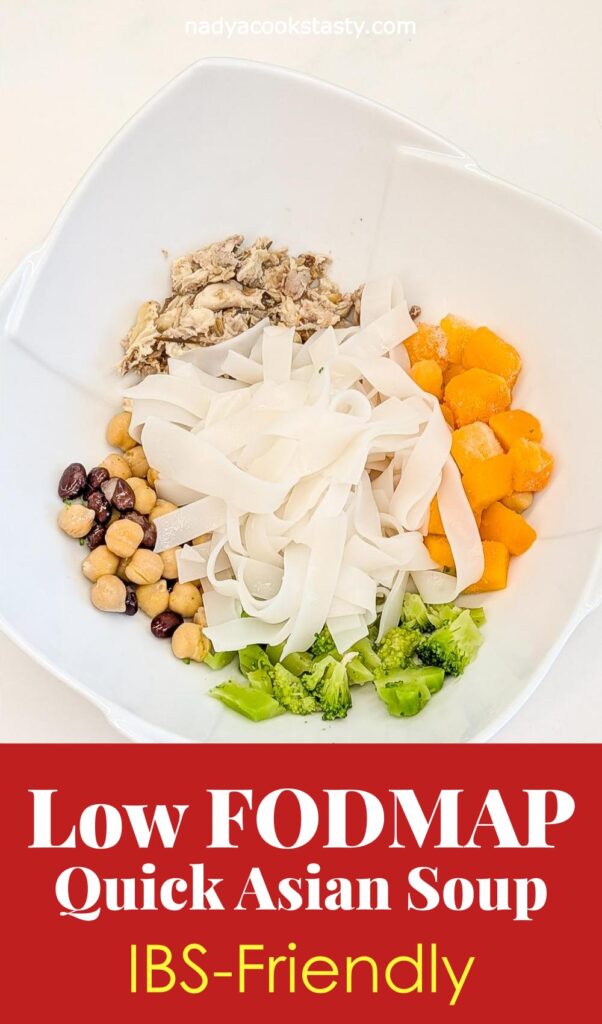 Low FODMAP Quick Asian Soup