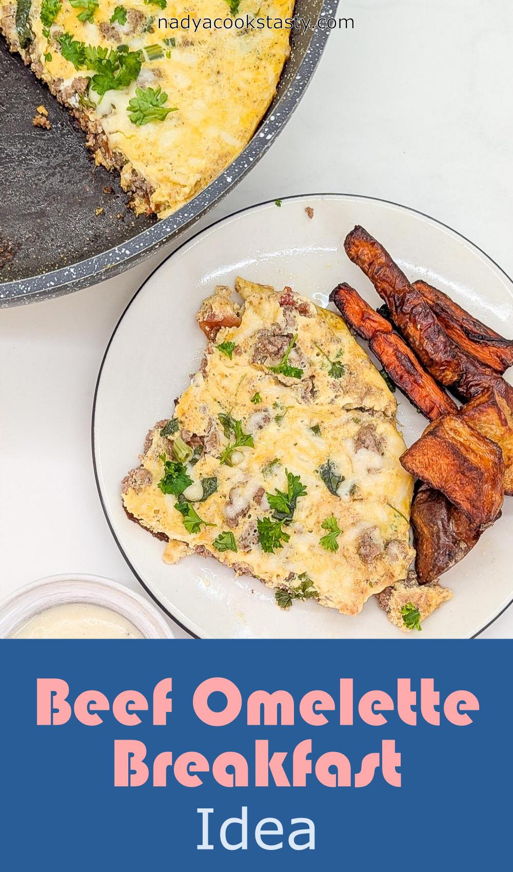 Low FODMAP Ground Beef Omelette (IBS-Friendly, Gluten-Free)