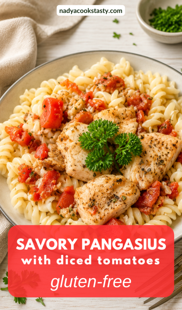 Yummy Pangasius with Diced Tomatoes: Low FODMAP, Low Fat, Gluten-Free, And Totally IBS-Friendly
