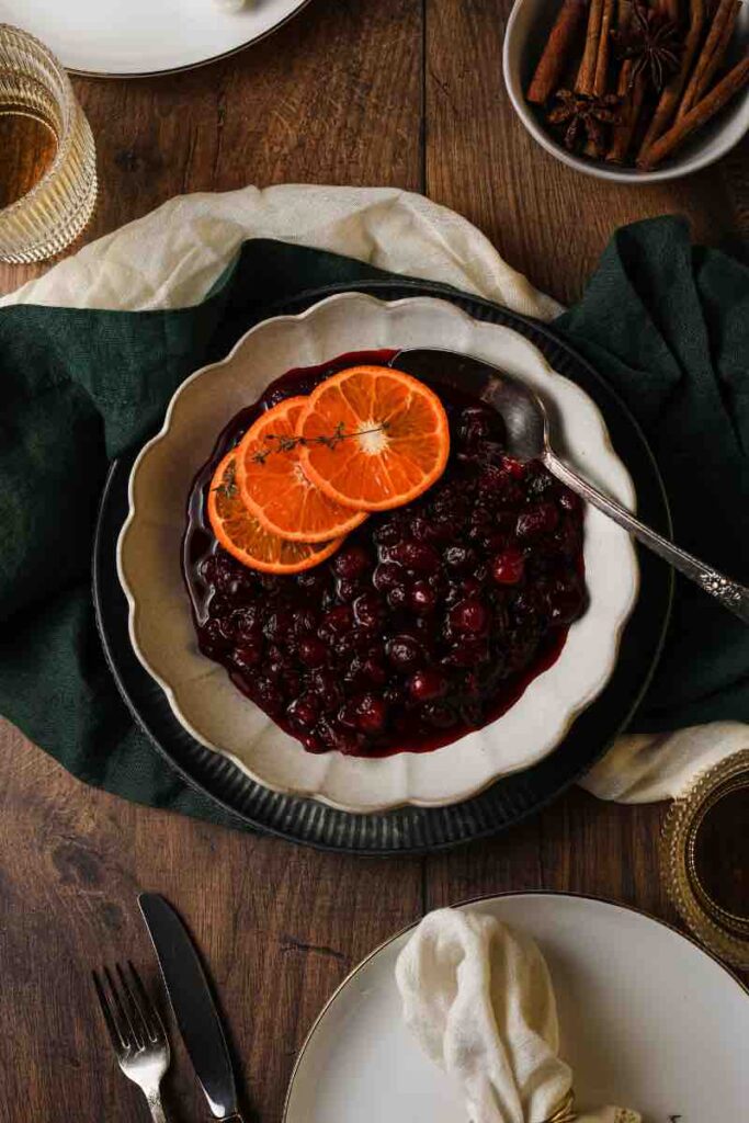 Homemade Low FODMAP Cranberry Sauce