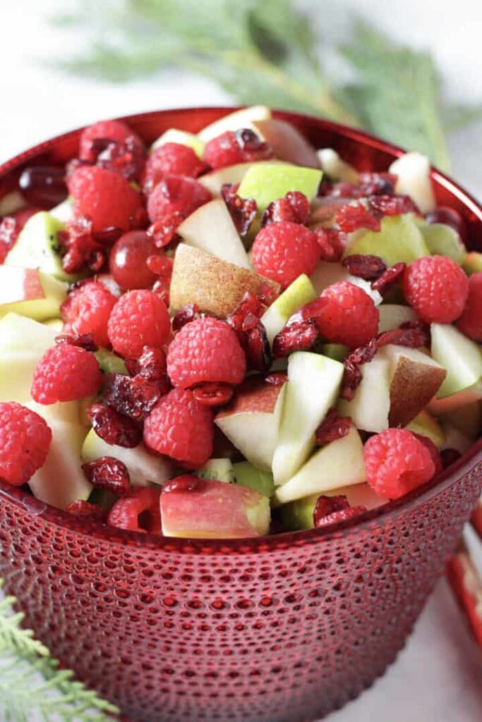 Festive Winter Fruit Salad
