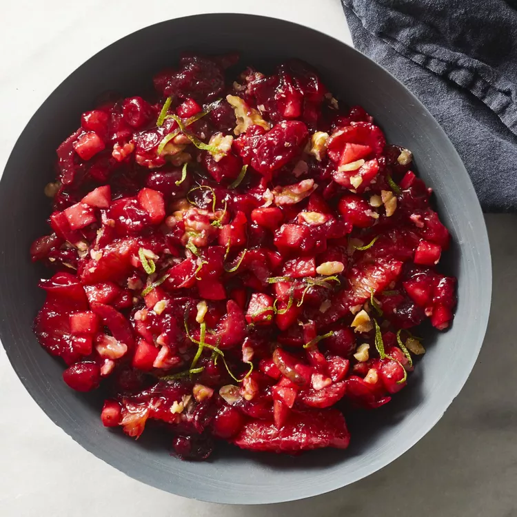 Cranberry Apple Walnut Salad