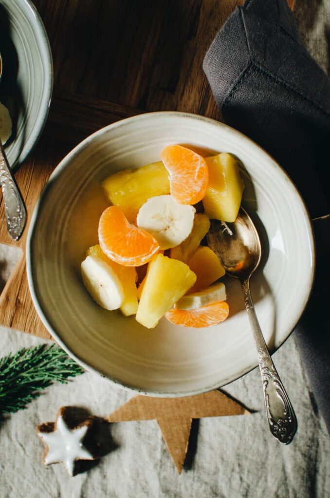 Citrus Christmas Fruit Salad
