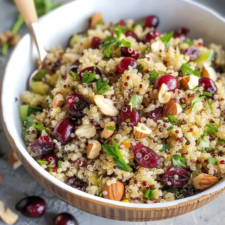 Cranberry Walnut Quinoa Salad