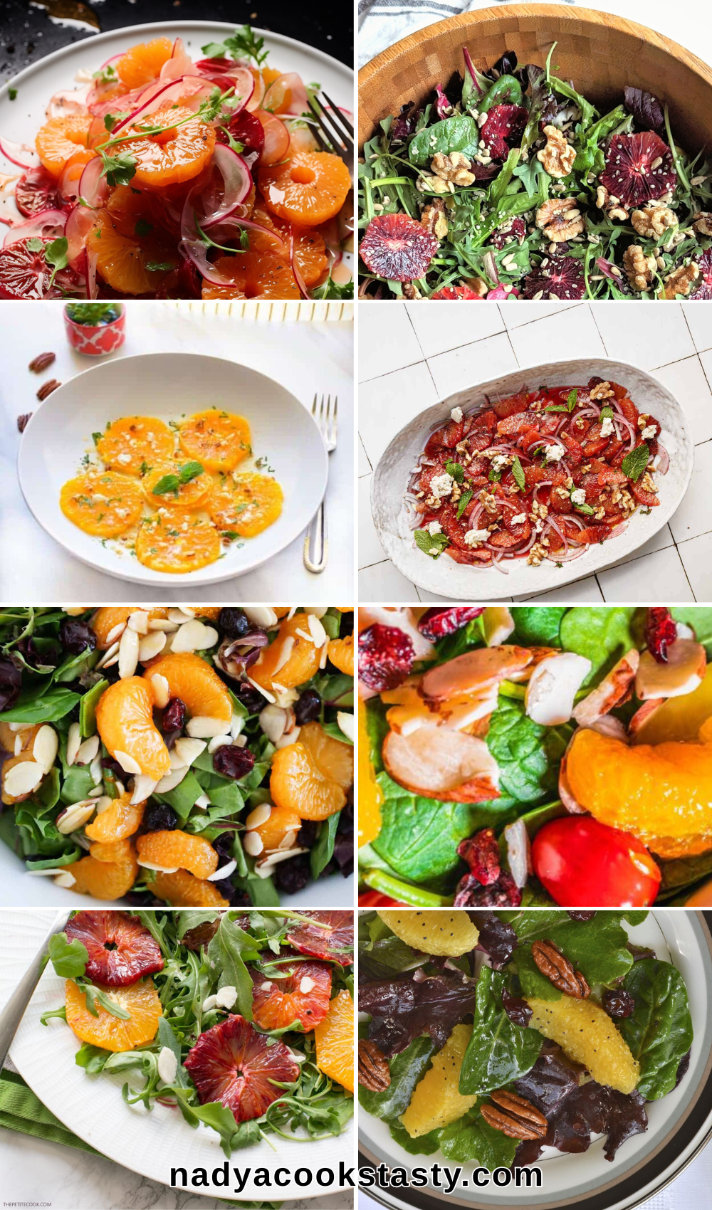 10 Gluten-Free Orange Christmas Salad Recipes Bursting with Citrus Holiday Flavor