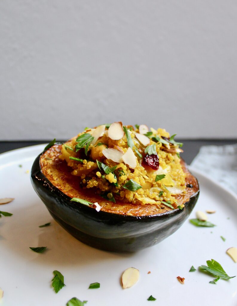 Acorn Squash Quinoa Salad
