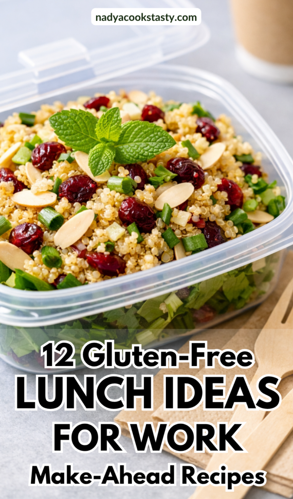Gluten-Free Cranberry-Almond Quinoa Salad
