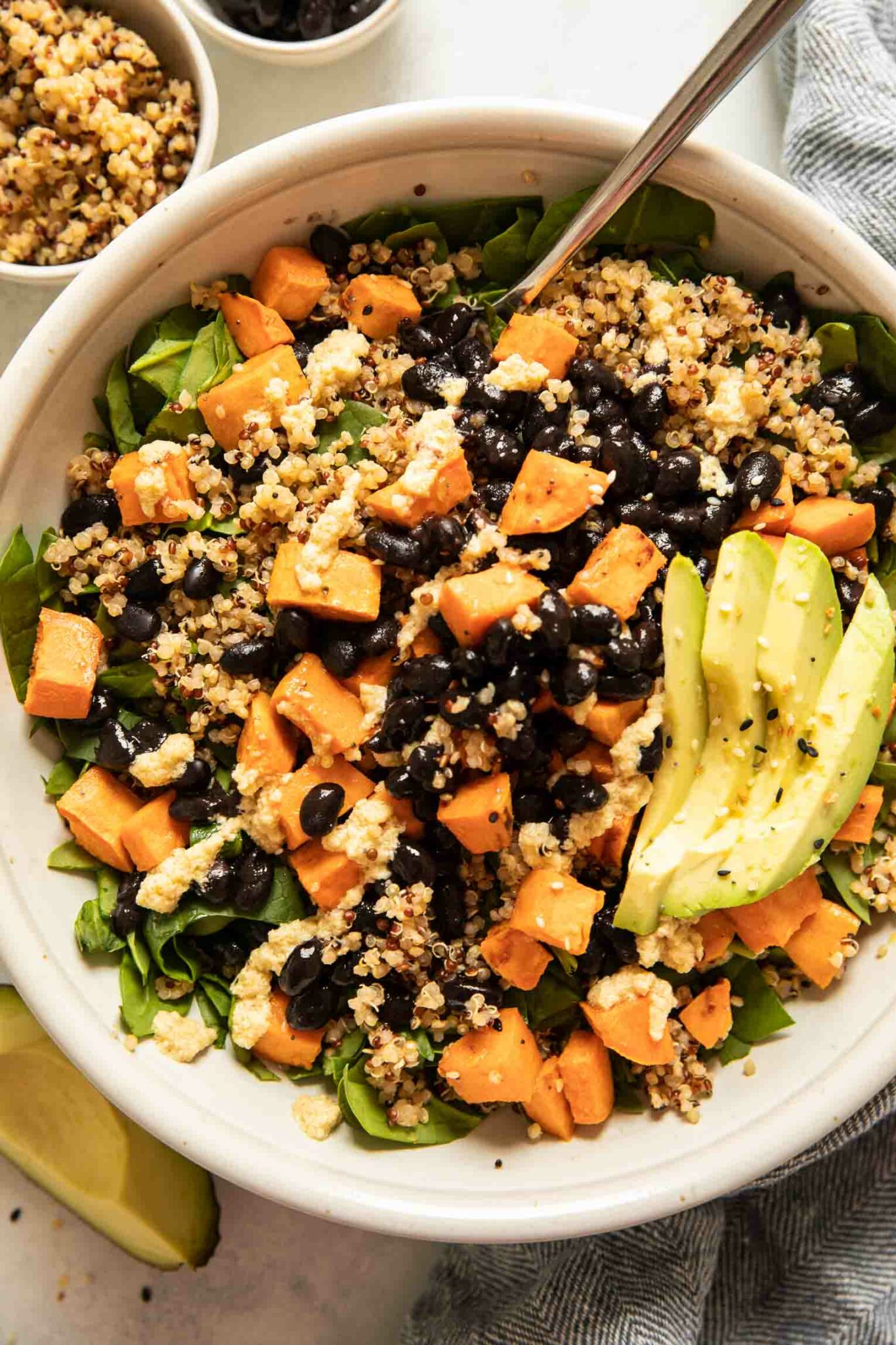 quick gluten free lunch ideas for work 2 - 7-Roasted Sweet Potato & Black Bean Salad-Roasted-Sweet-Potato-Black-Bean-Salad-2-1365x2048.jpg