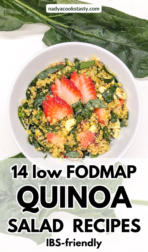 Top Low FODMAP Quinoa Salad Recipes - 13-Low FODMAP Turmeric Quinoa Salad With Strawberry Tulips