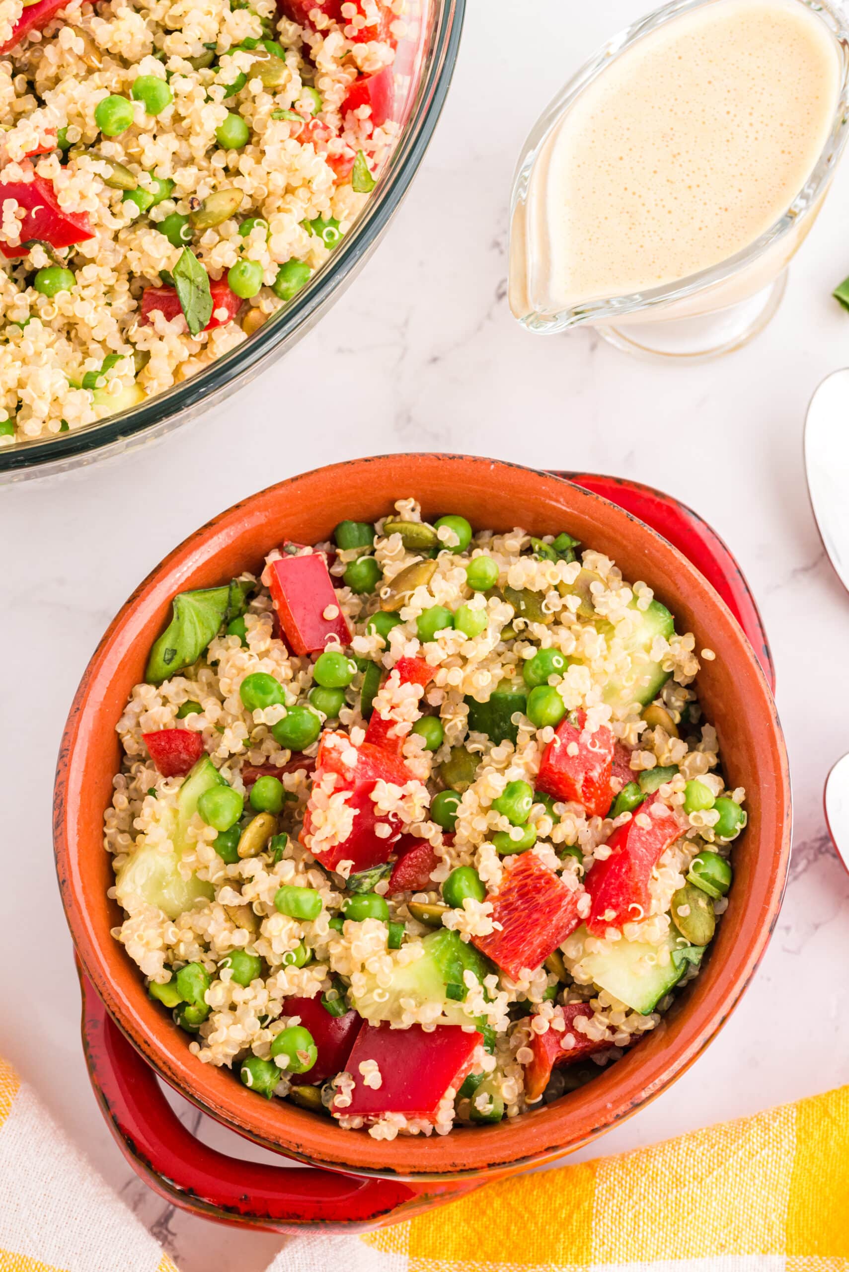 Gluten Free Easter Salad Recipes - 4-Quinoa Spring Salad-Spring-Quinoa-Salad-5-scaled