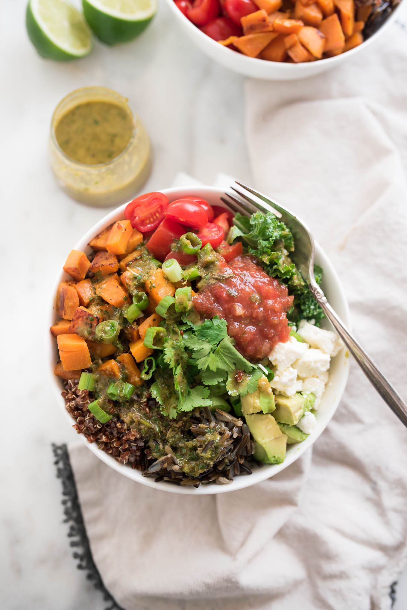 easy gluten free lunch ideas for a crowd - 3-Cilantro Lime Quinoa Veggie Bowl-Cilantro-Lime-Quinoa-Veggie-Bowl-2