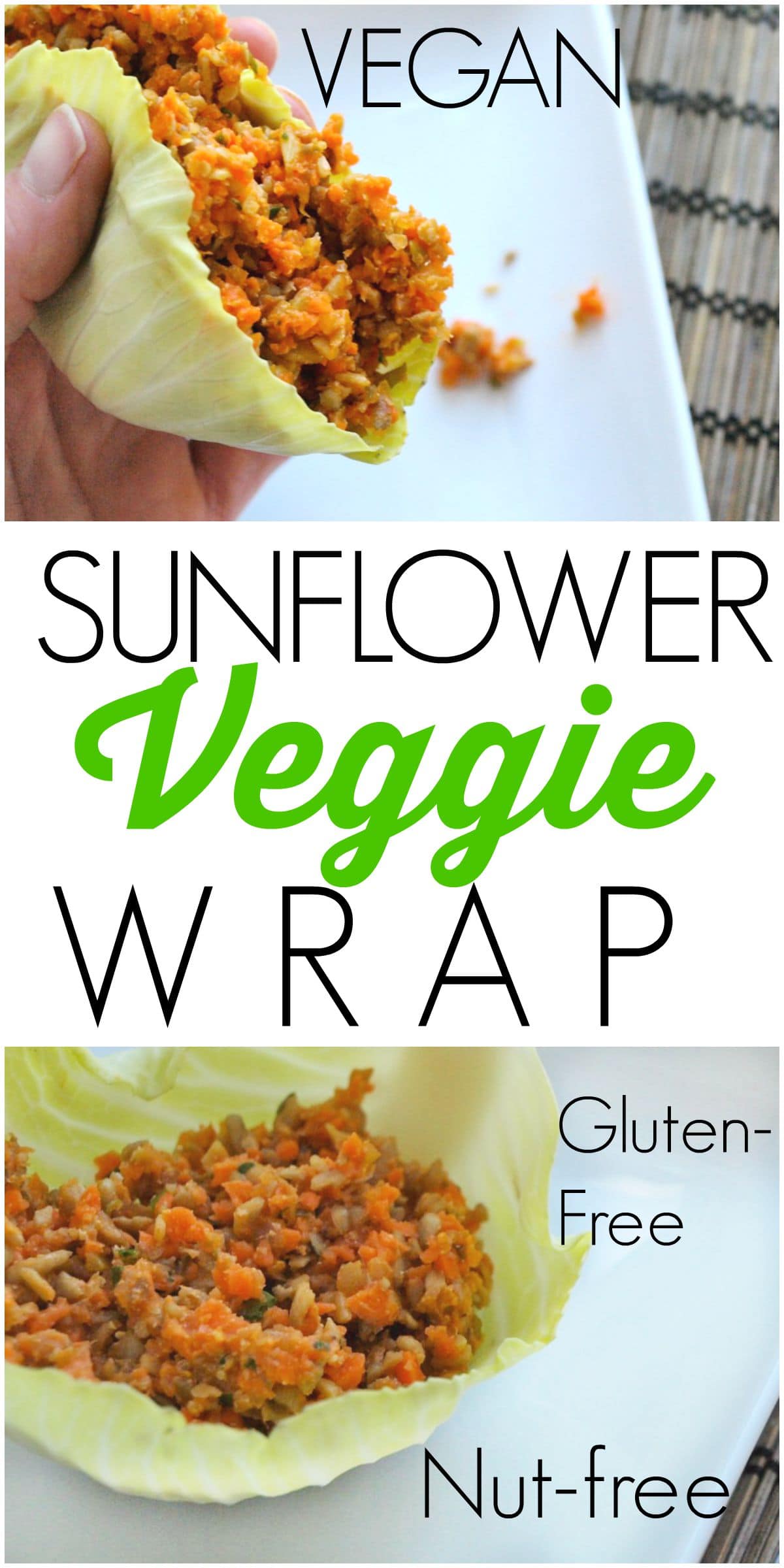 easy gluten free nut free lunch ideas - 9-Sunflower Veggie Wraps-SunflowerVeggieWrap