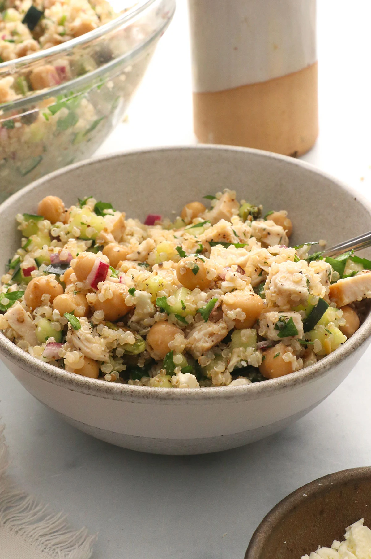 easy cold gluten free lunch ideas - 3-Jennifer Aniston Quinoa Salad-jennifer-anison-salad-recipe