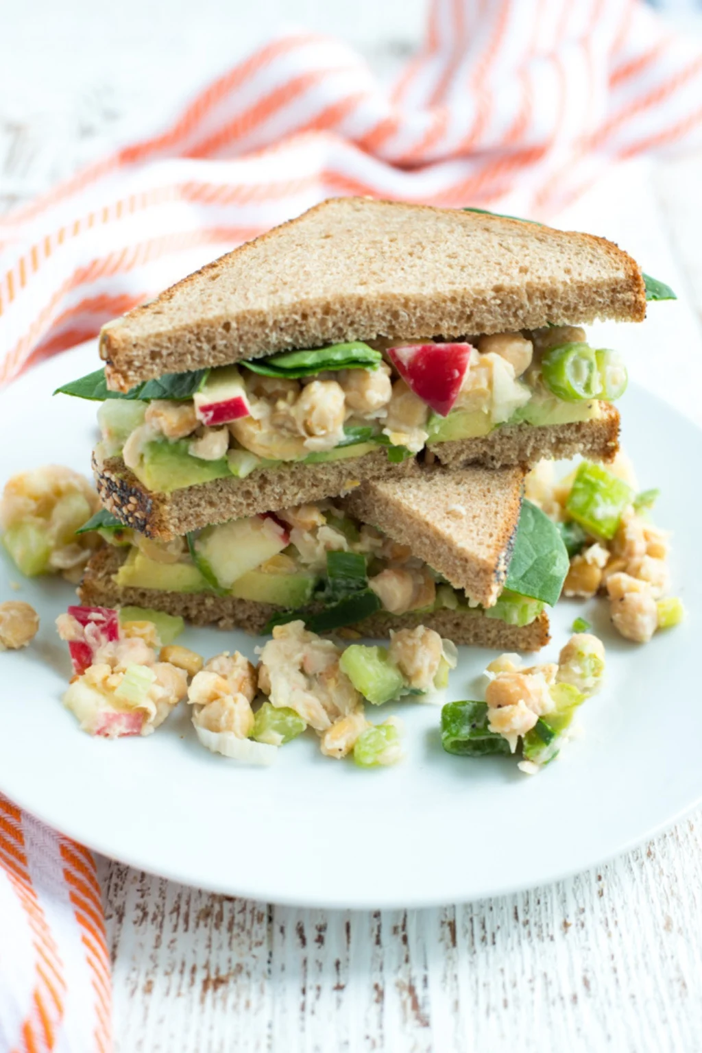 easy cold gluten free lunch ideas - 6-Smashed Chickpea Salad-crispy-smashed-chickpea-salad-2
