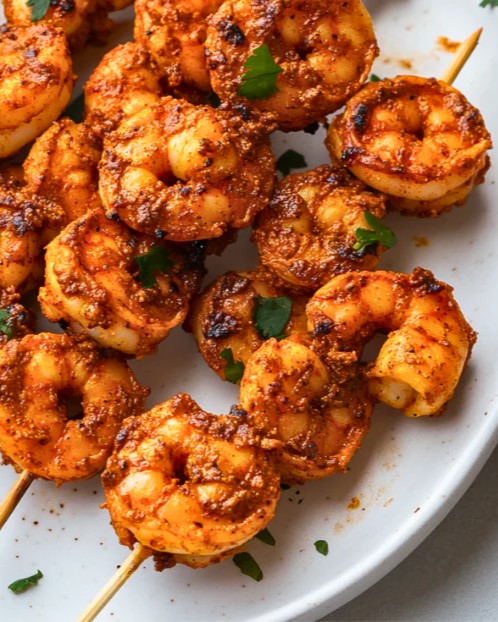 Top Gluten-Free Labor Day Grill Recipes - 12-Low-FODMAP Tandoori Shrimp Skewers-Low-FODMAP_Tandoori_Shrimp_Skewers_80014d40-79ef-46d7-9629-dcf3f4ac9c32 -v