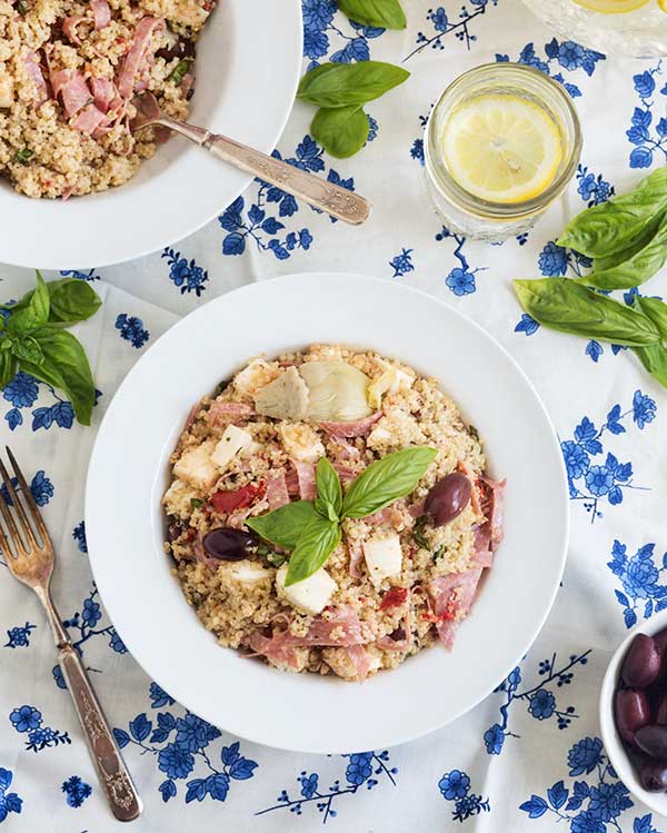 best gluten free summer salads - 3-Gluten-Free Antipasto Quinoa Salad-Gluten-Free-Antipasto-Quino-Salad
