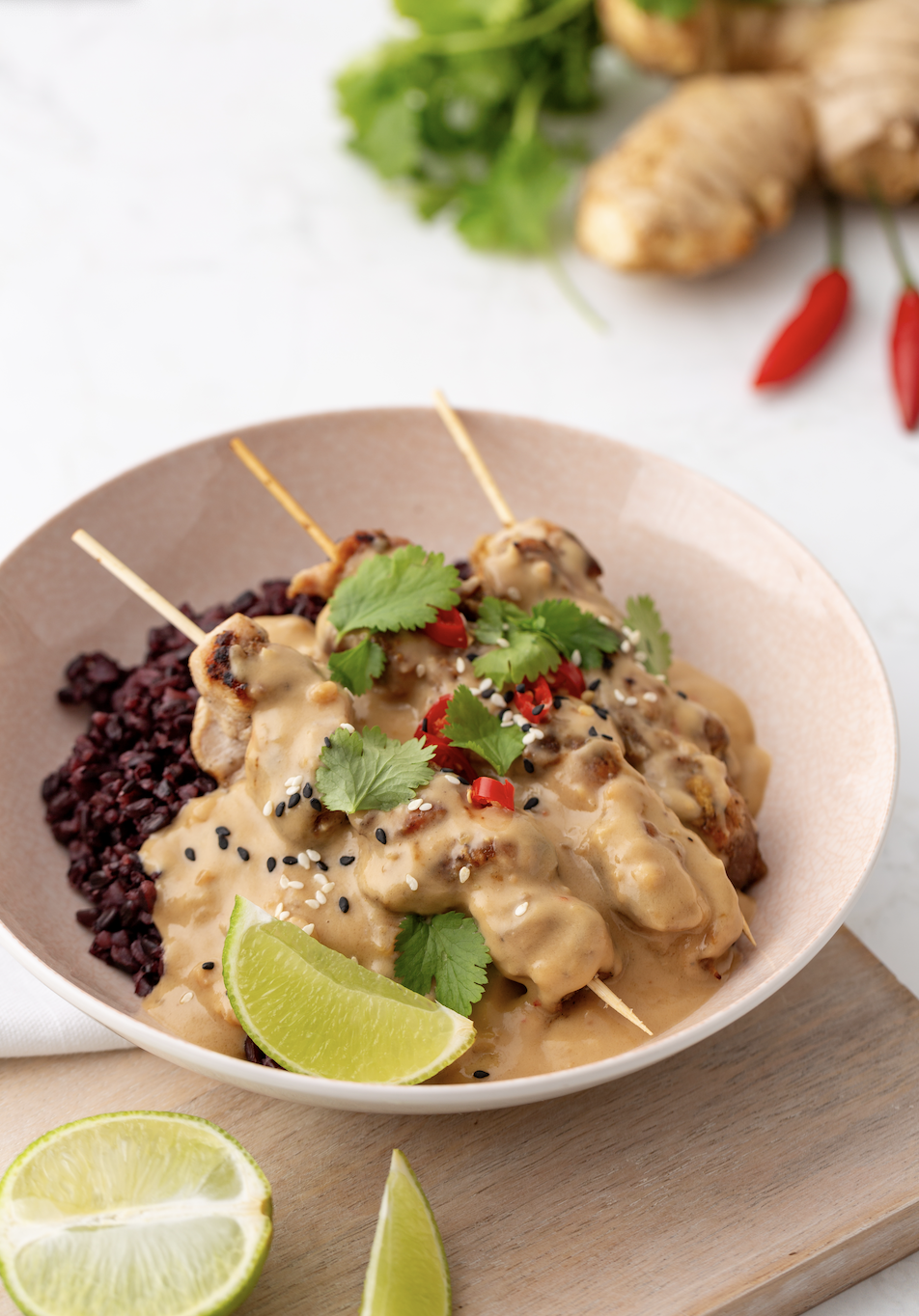 Top Low FODMAP Labor Day Chicken Grill Recipes - 4-Low FODMAP Chicken Satay Skewers-Screen+Shot+2024-06-30+at+12.10.39+pm