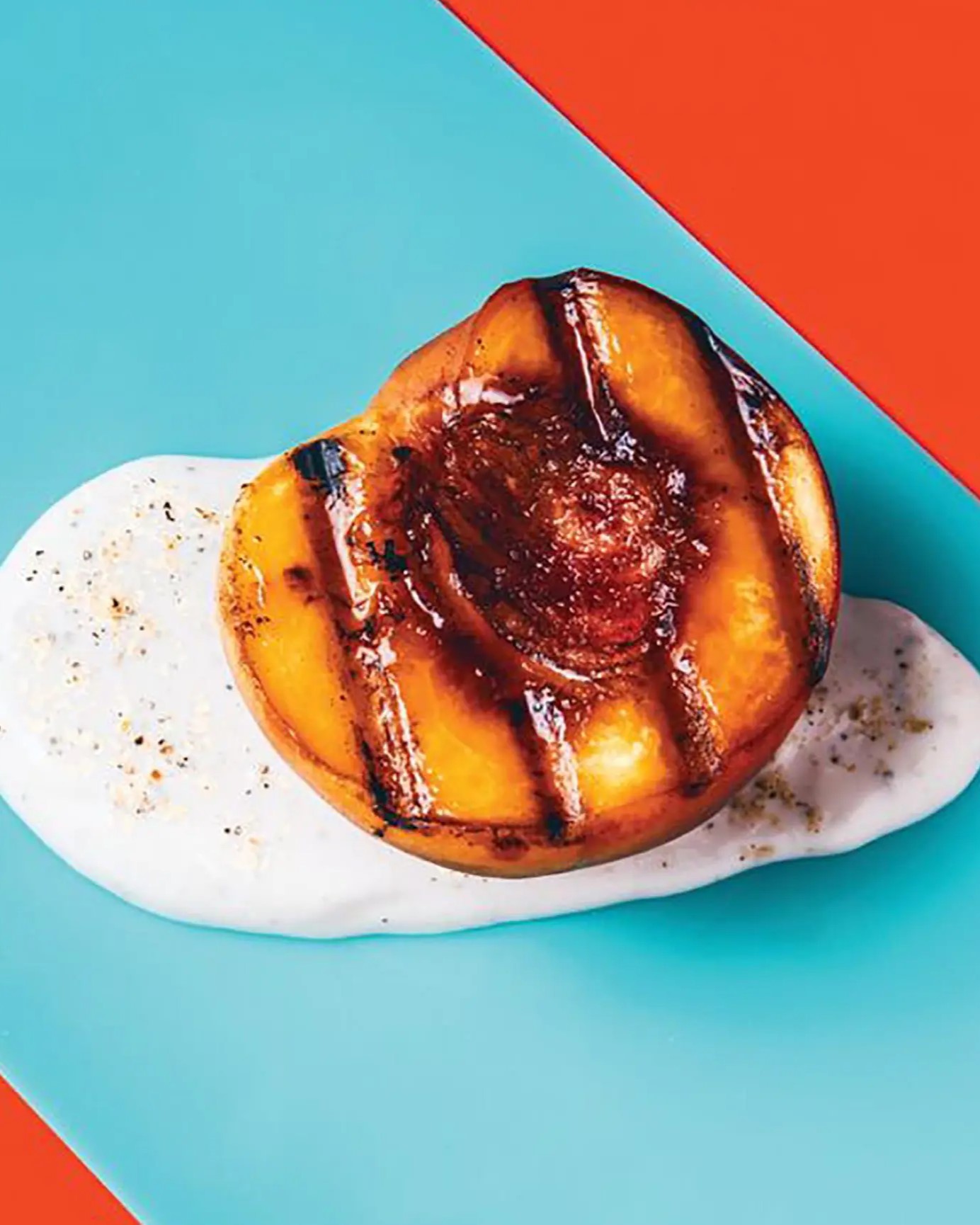 Top Gluten-Free Labor Day Grill Recipes - 8-Grilled Peaches with Cardamom-Honey Yogurt-Grilled-Peaches-with-CardamomHoney-Yogurt -v