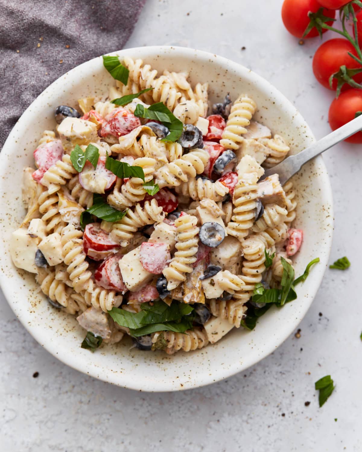 gluten free pasta salad recipes - 7-Gluten-Free Creamy Italian Pasta Salad-1Creamy-Italian-Pasta-Salad-13