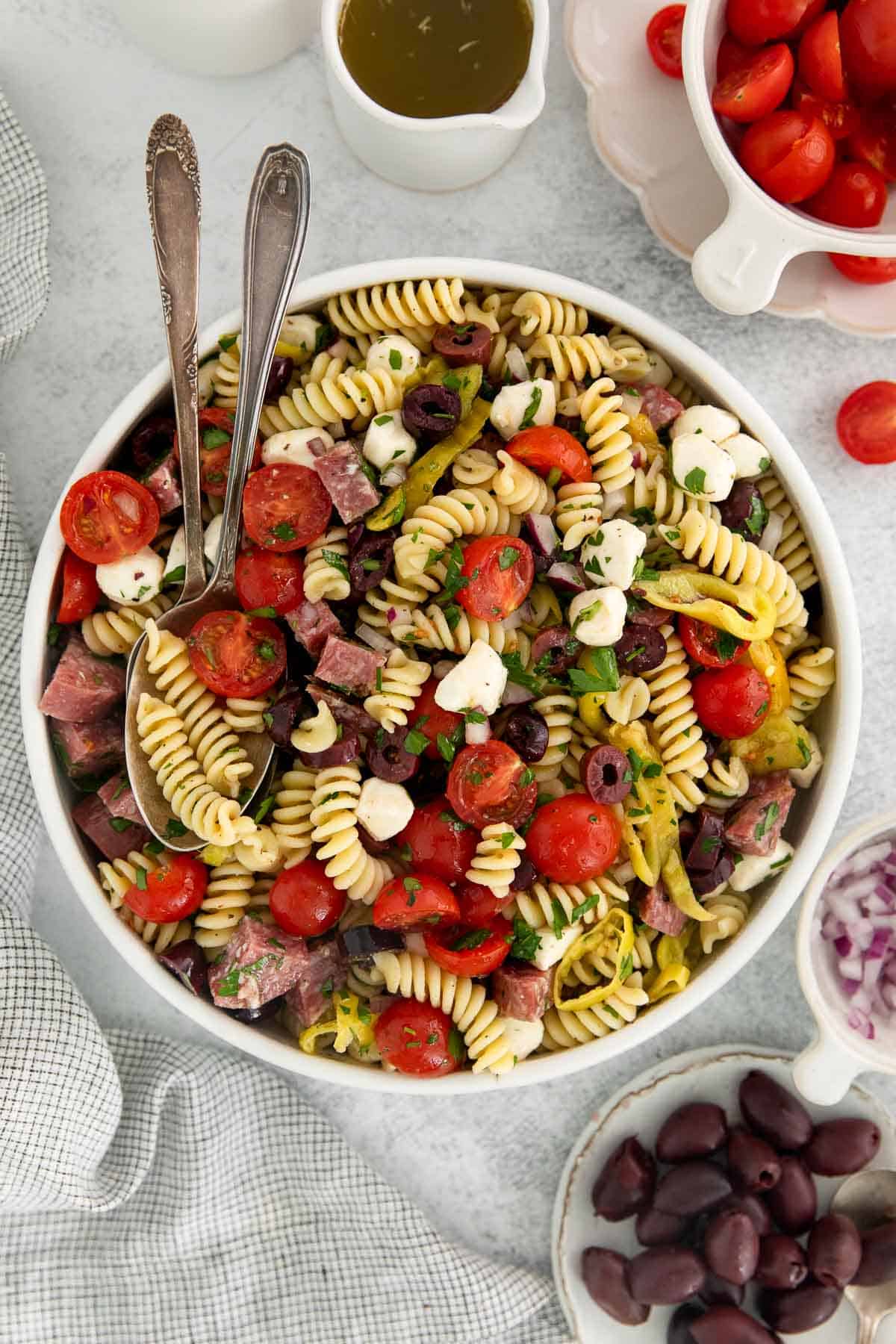 gluten free pasta salad recipes - 8-Gluten-Free Italian Pasta Salad-gluten-free-pasta-salad-recipe